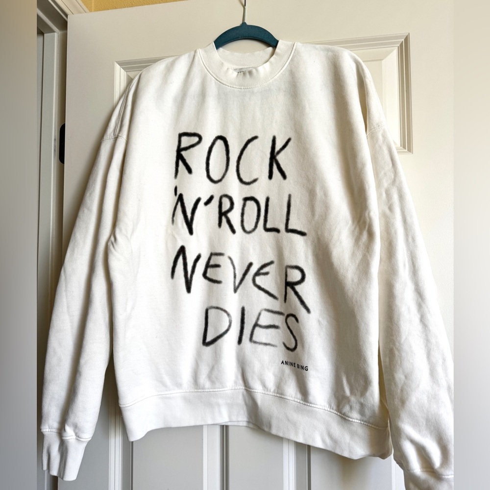 Anine Bing Rock N Roll Sweatshirt